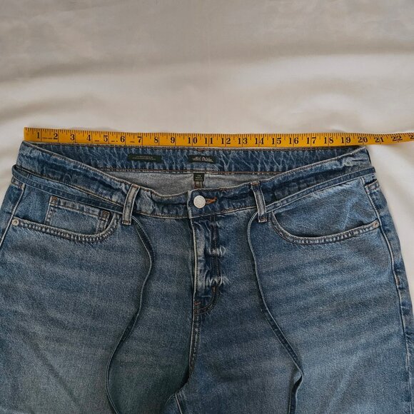 Wild Fable Women's Blue Light Wash Cotton Denim Low Rise Baggy Jean Size 17 - Picture 12 of 16
